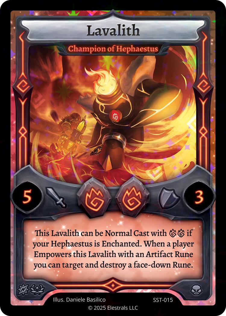 Lavalith - Champion of Hephaestus