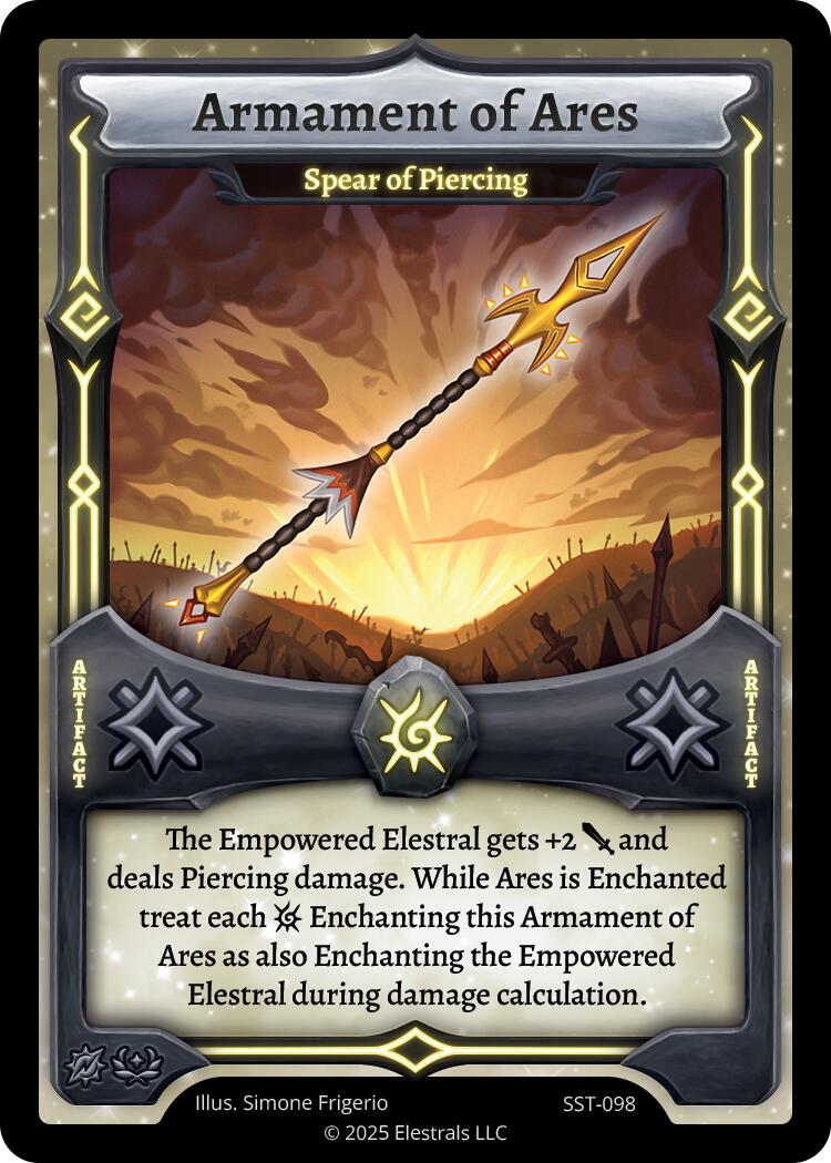 Armament of Ares - Spear of Piercing