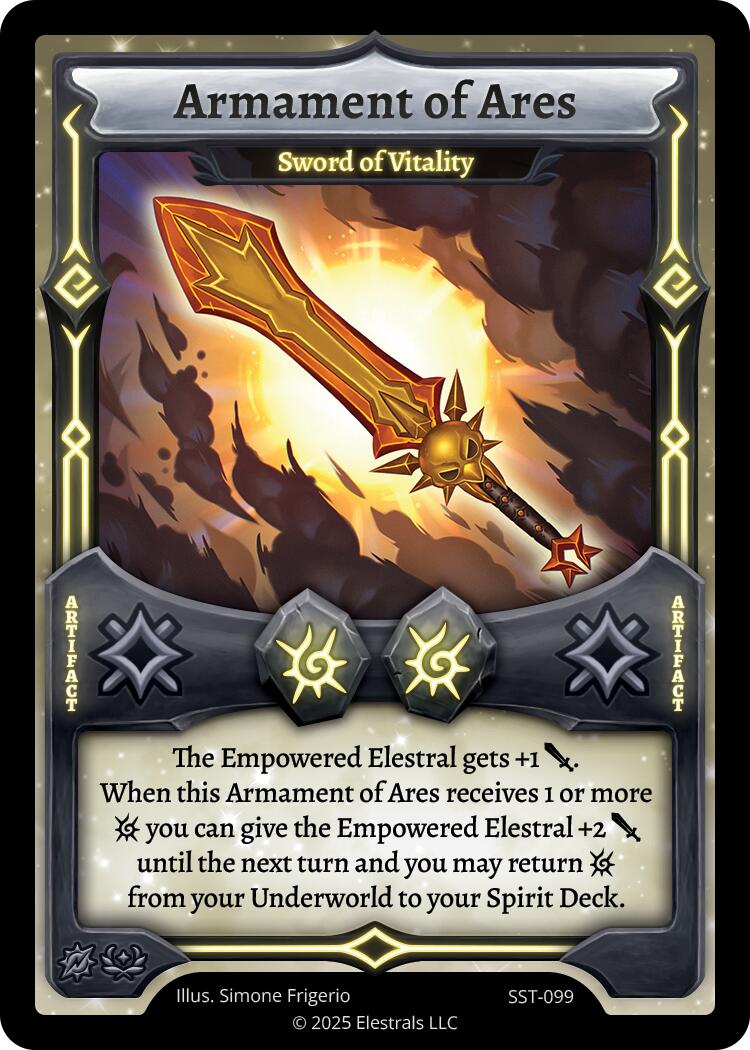 Armament of Ares - Sword of Vitality