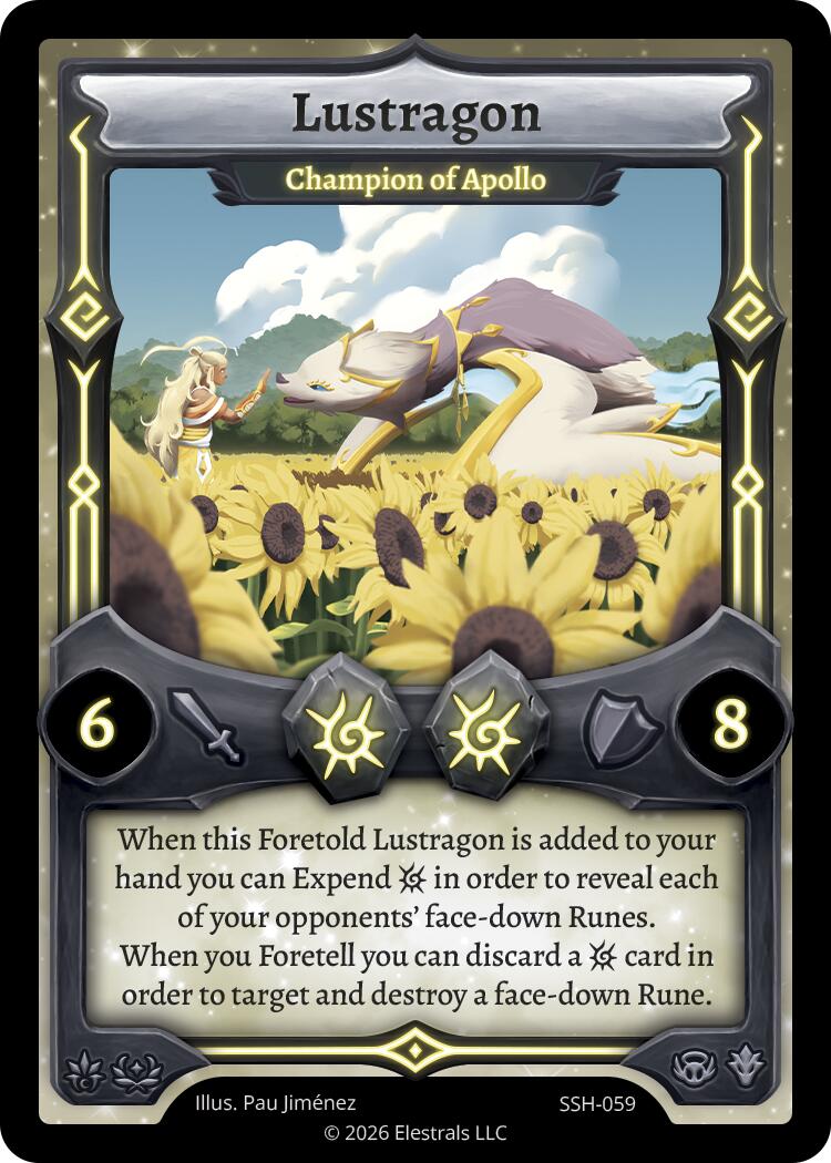 Lustragon - Champion of Apollo