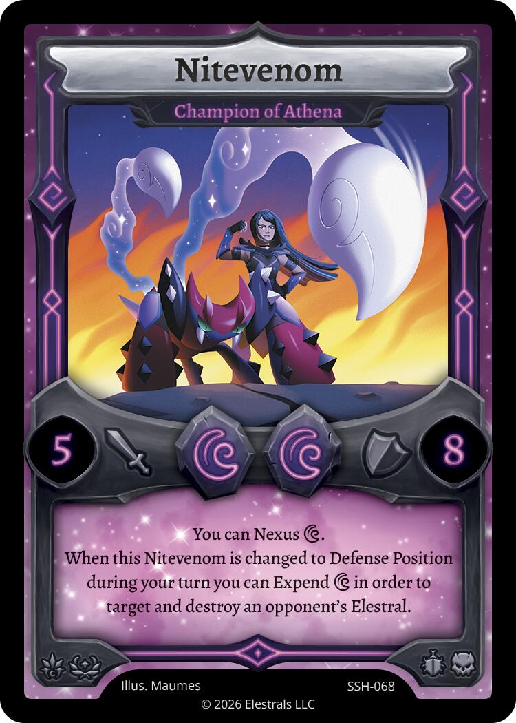 Nitevenom - Champion of Athena
