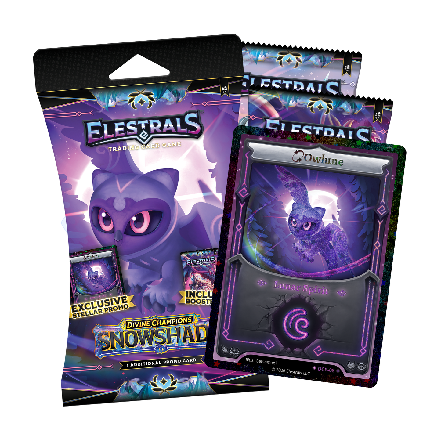 Elestrals - Snowshade Stellar Owlune Double Blister Pack [PRE-ORDER]