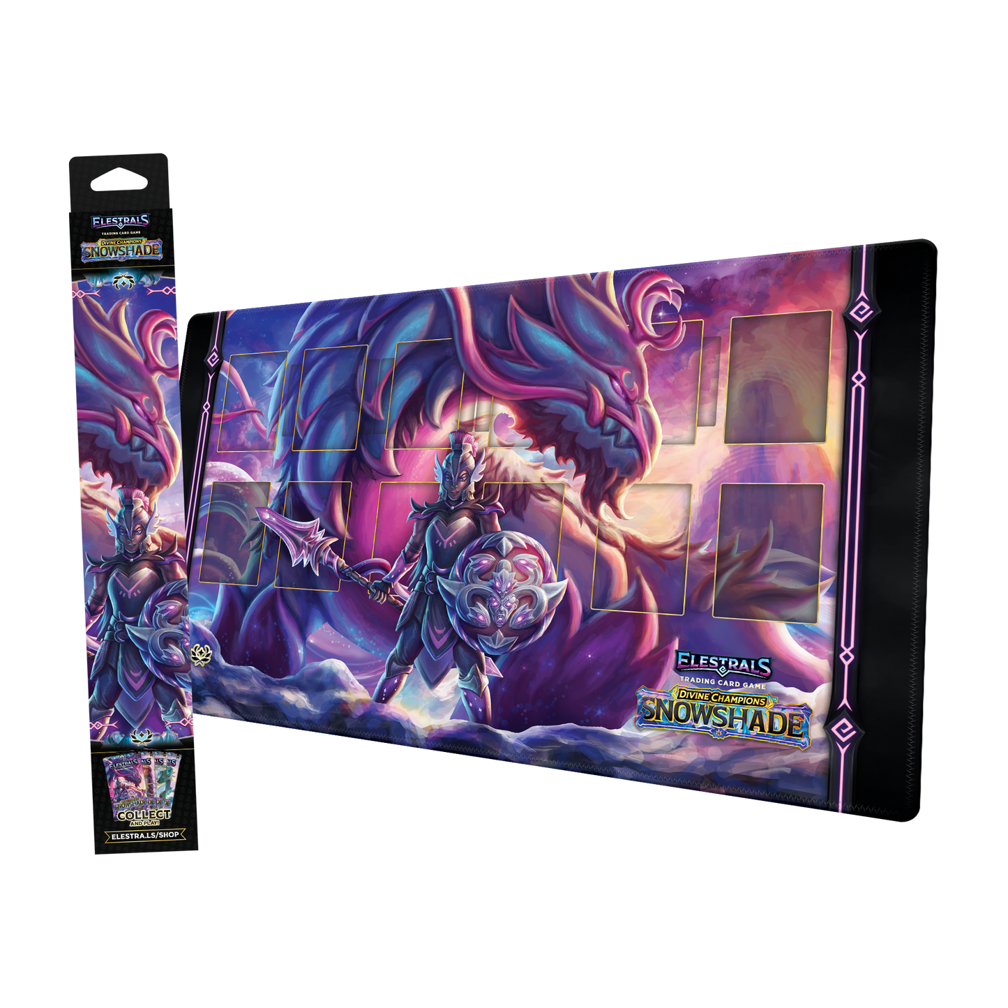 Elestrals - Snowshade Dimenshen Champion of Athena Playmat [PRE-ORDER]