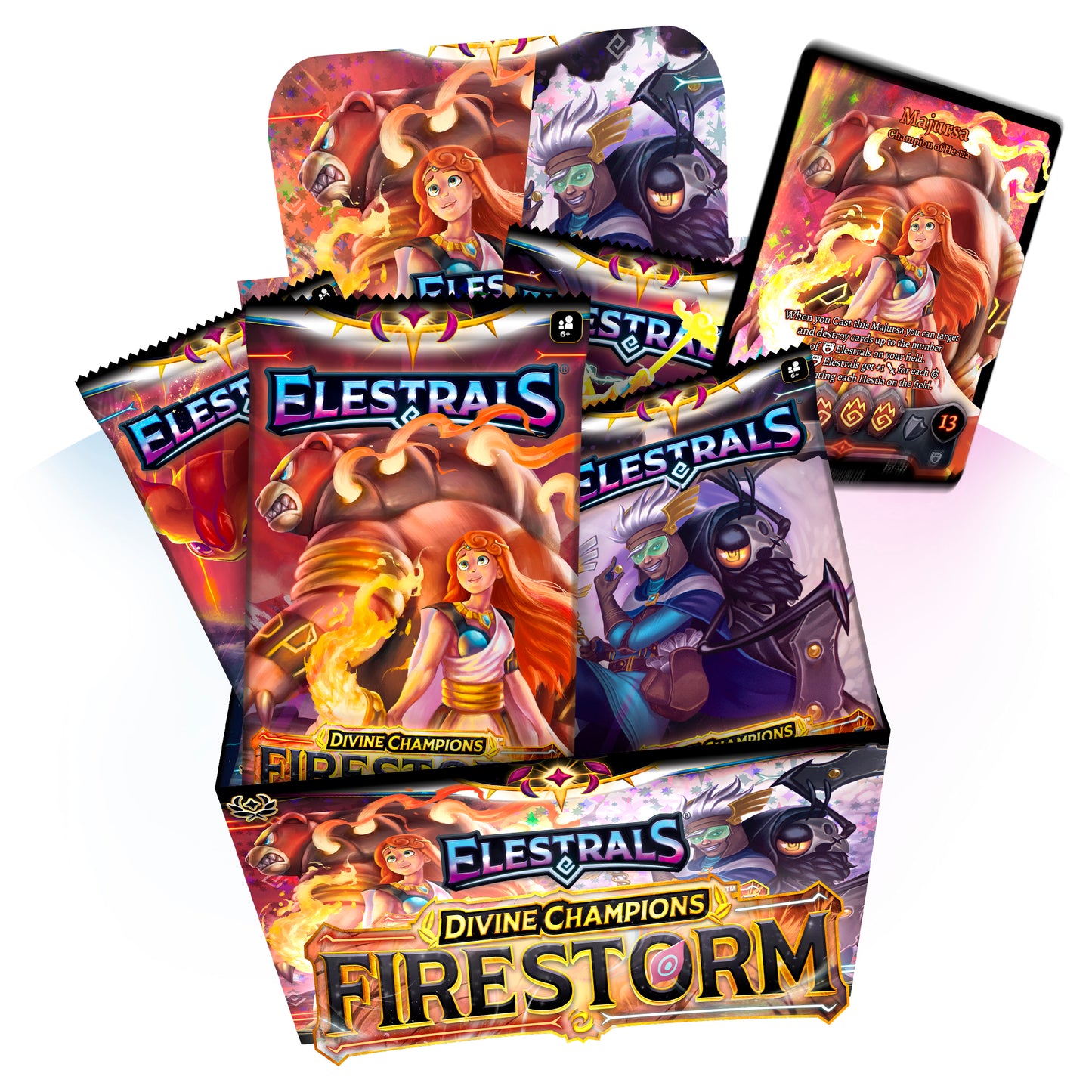 Elestrals - Firestorm Booster Box + LGS Promo