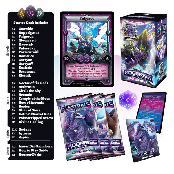 Elestrals - Fulgoryx Starter Deck with 3 Packs