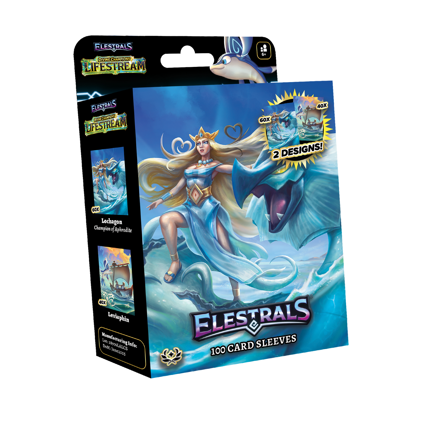 Lifestream Lochagon Champion of Aphrodite Card Sleeves
