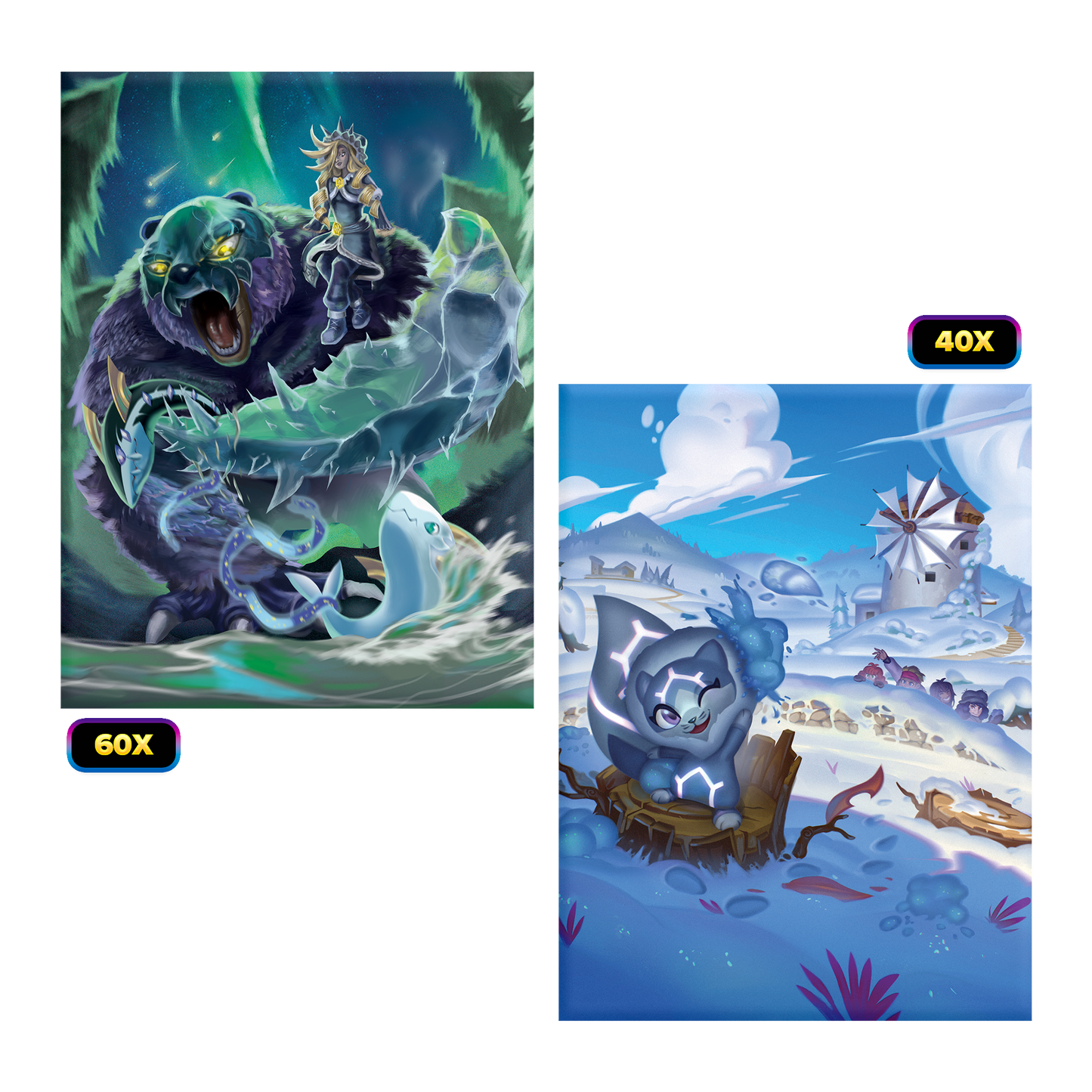 Lifestream Glaciursa Champion of Khione Card Sleeves