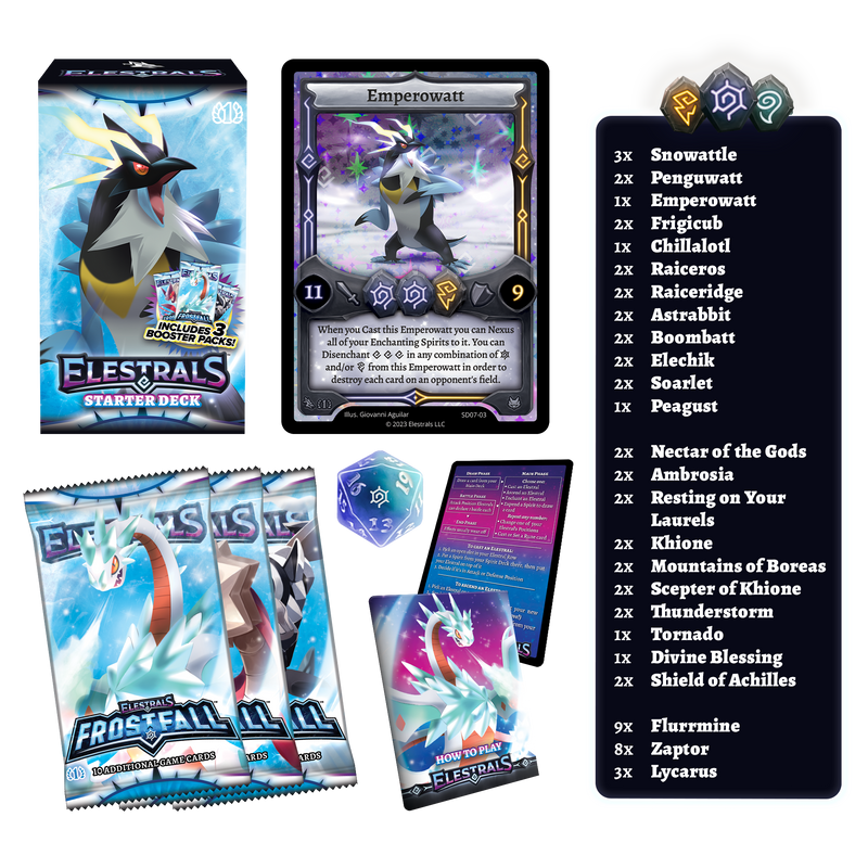 Emperowatt Starter Deck with 3 Packs