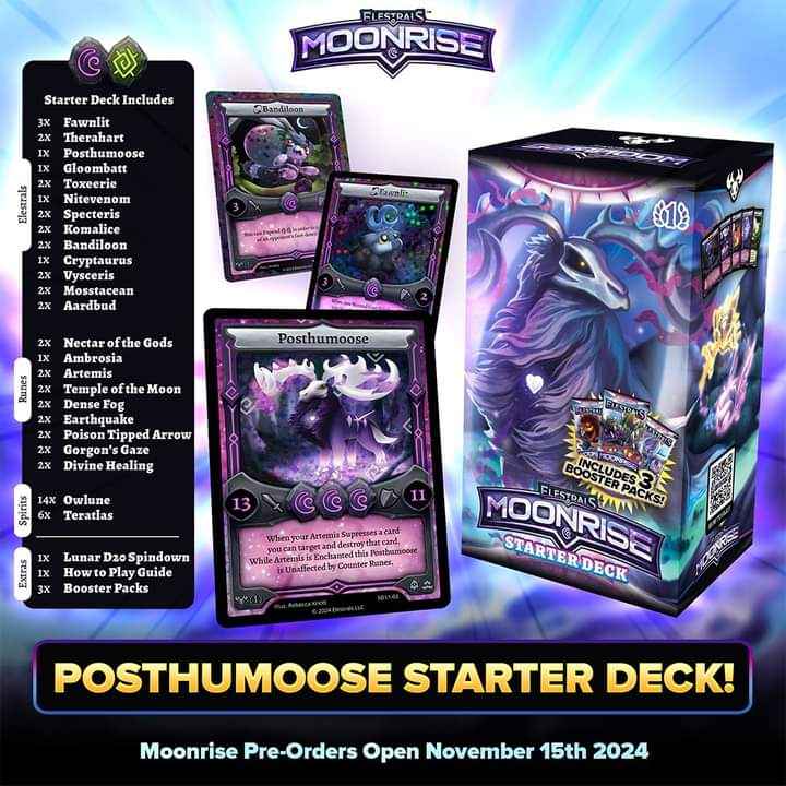 Posthumoose Starter Deck with 3 Packs [PRE-ORDER]