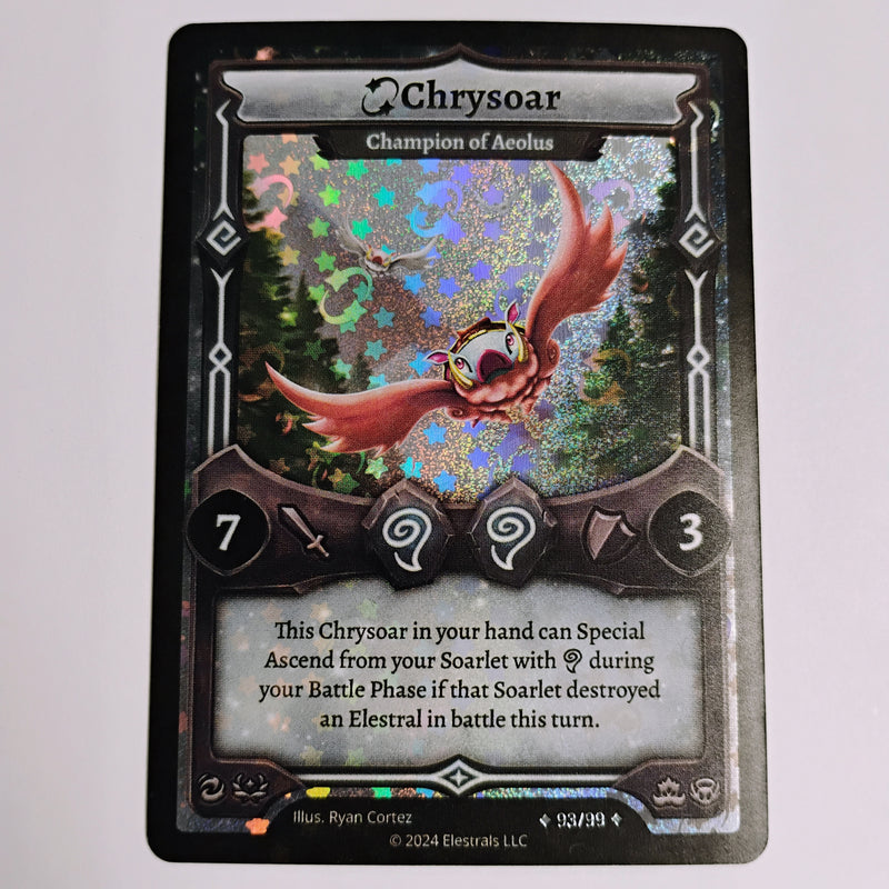 Elestrals - Stellar Chrysoar "Champion of Aeolus" (Serialized