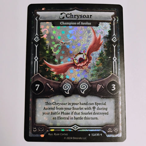 Elestrals - Stellar Chrysoar "Champion of Aeolus" (Serialized #33/99)
