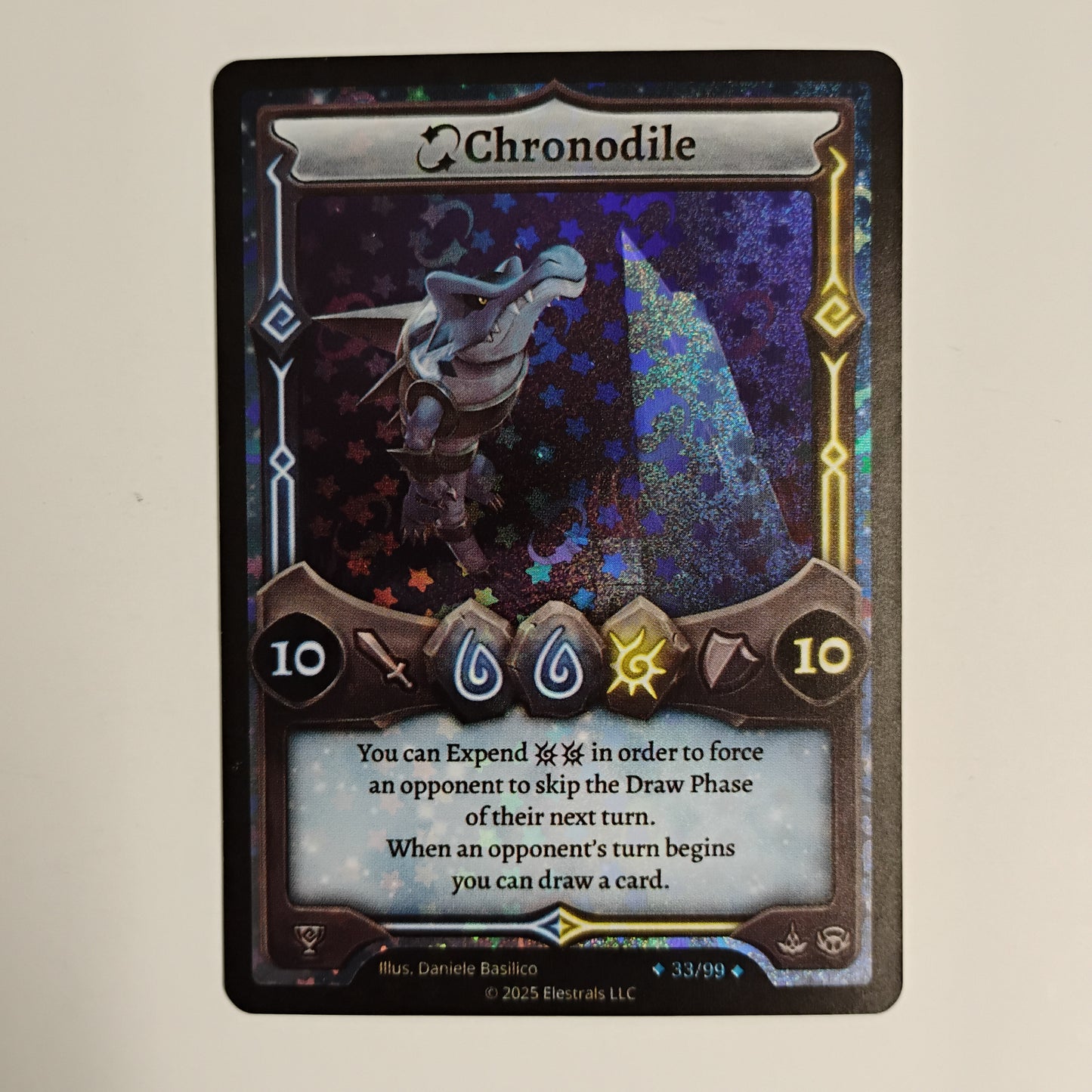 Elestrals - Stellar Chronodile (Serialized #33/99)