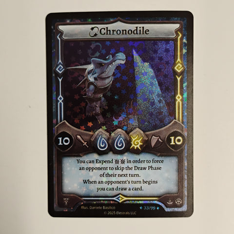 Elestrals - Stellar Chronodile (Serialized #33/99)