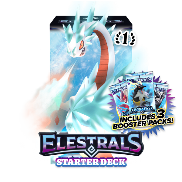 Elestrals - Kryoscorch Starter Deck with 3 Packs