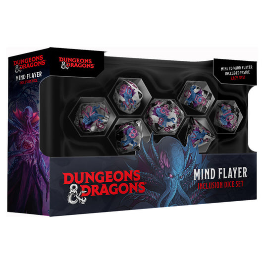 FanRoll Resin: Monsters: Mind Flayer Dice