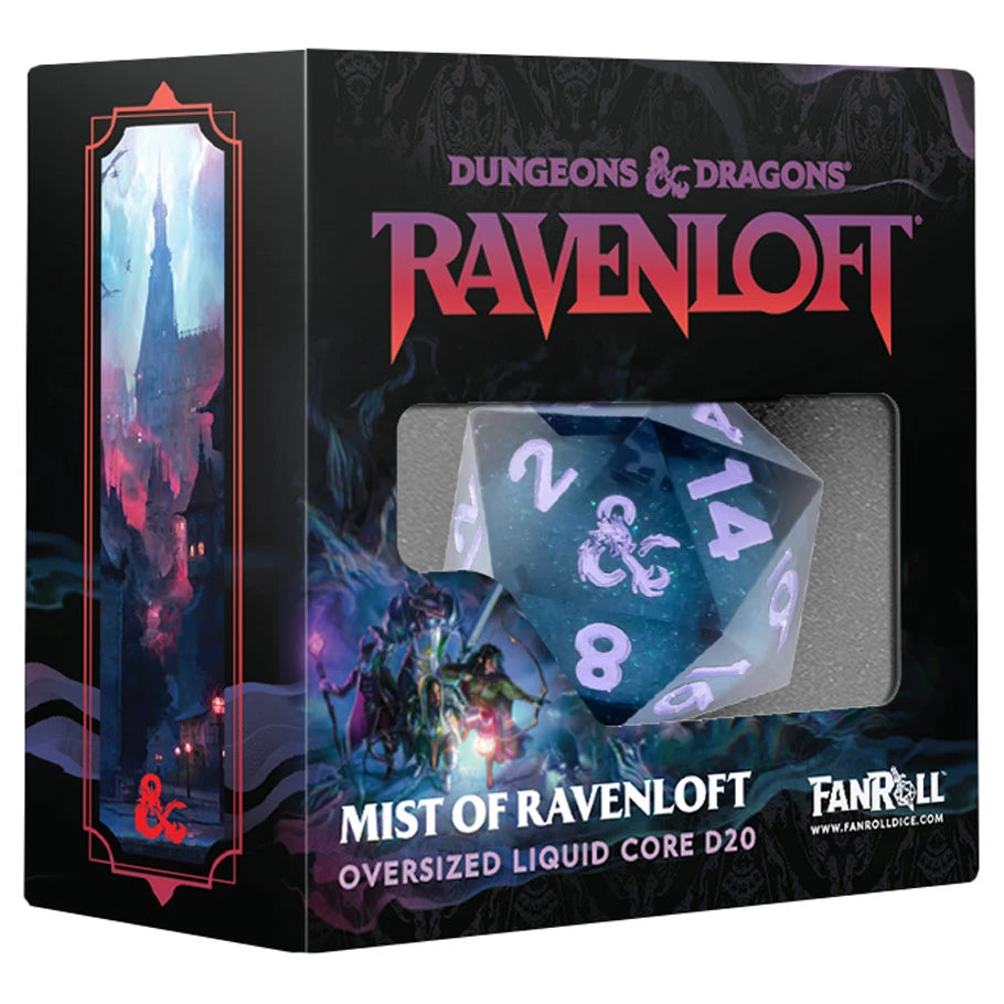 D&D: Mists of Ravenloft Oversized Liquid Core D20