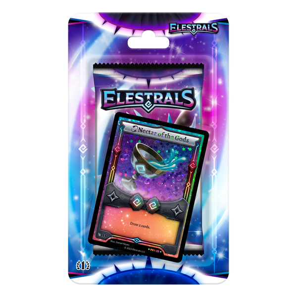Elestrals - Base Set Blister Pack with Stellar Nectar of the Gods