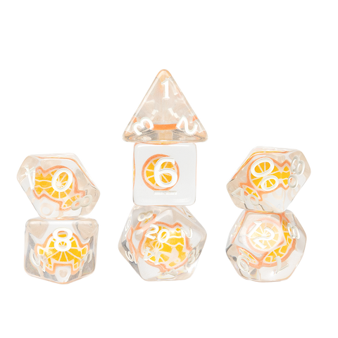 Sirius - Fruit Slice Dice Set - Orange