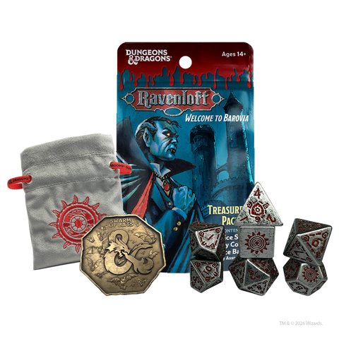 Dungeons & Dragons Castle Ravenloft Treasure Packs