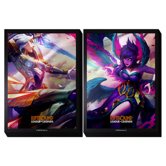 Riftbound TCG: Vendetta Art Sleeves - Kayle vs Morgana 100CT