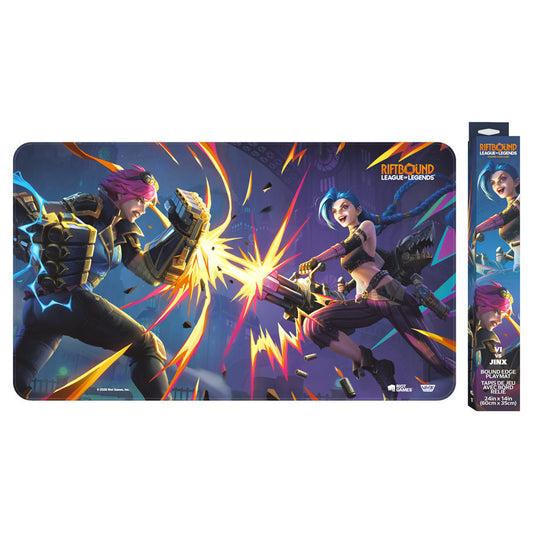 Riftbound TCG: Vendetta Playmat - Vi vs Jinx