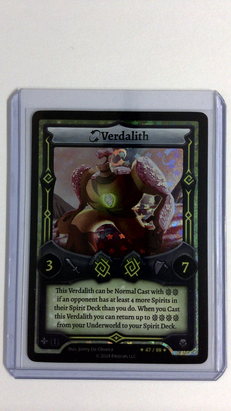 Elestrals - Stellar Verdalith (Serialized