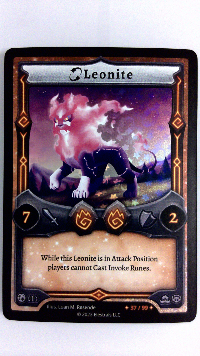 Elestrals - Stellar Leonite (Serialized