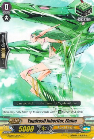 Yggdrasil Inheritor, Elaine (G-LD03/017EN) [G-Legend Deck Vol.3: The Blaster]