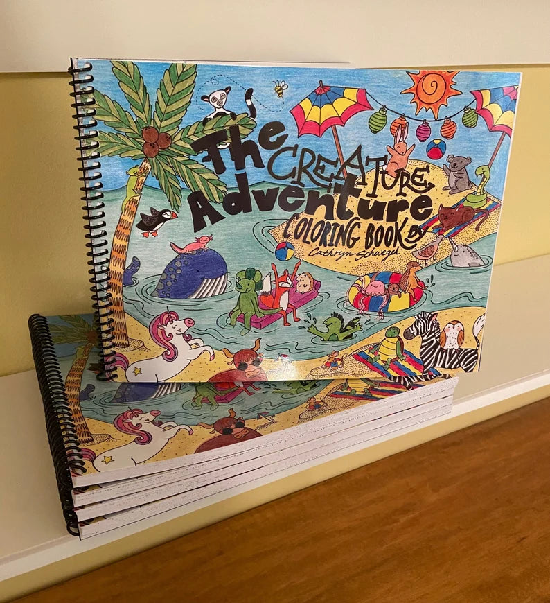 The Creature Adventure Coloring Book