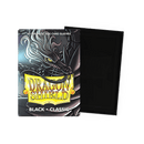 Dragon Shield: Japanese Size 60ct Sleeves - Black (Classic)