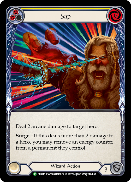 Sap (Yellow) [FAB116] (Promo)  Rainbow Foil