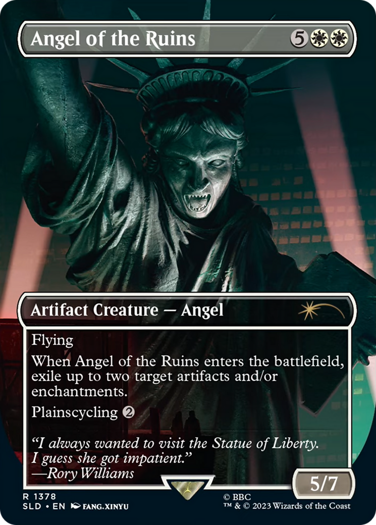 Angel of the Ruins (1378) [Secret Lair Drop Series]