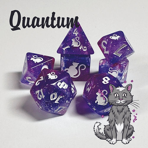 Dice: 7-Set Kitty Clacks: Quantum