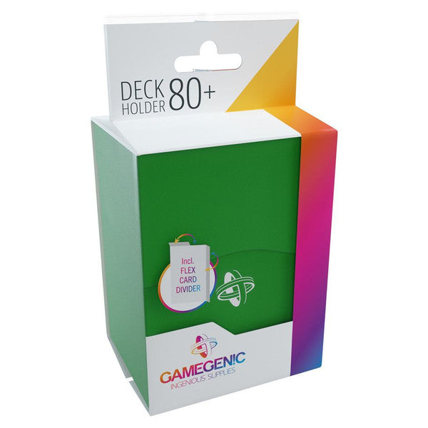 Gamegenic: Deck Holder 80+ Green