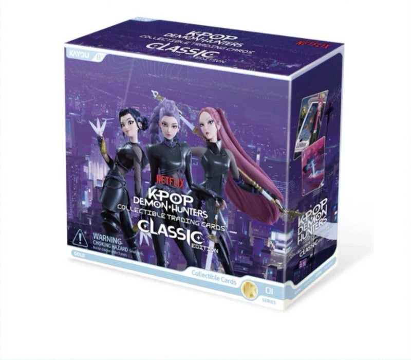 KPop Demon Hunters Collectible Trading Cards Classic Edition - Display Box