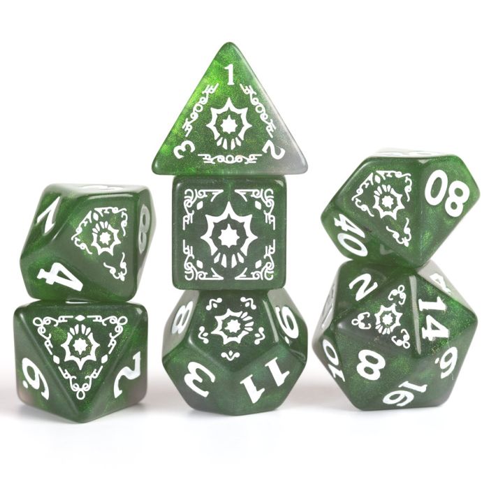 D&D Adventure Dice: Cleric (Green)