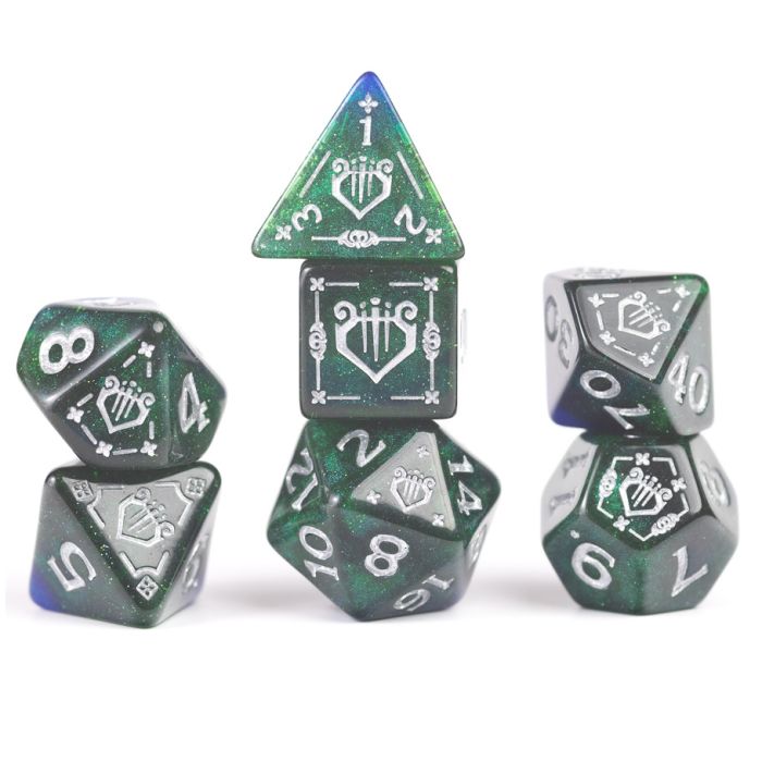 D&D Adventure Dice: Bard (Blue)