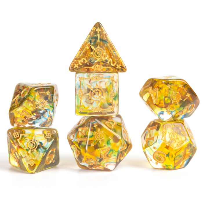 D&D Adventure Dice: Ranger (Green / Multi)