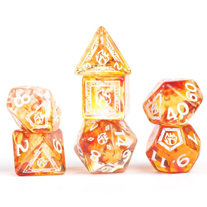 D&D Adventure Dice: Sorcerer (Orange)