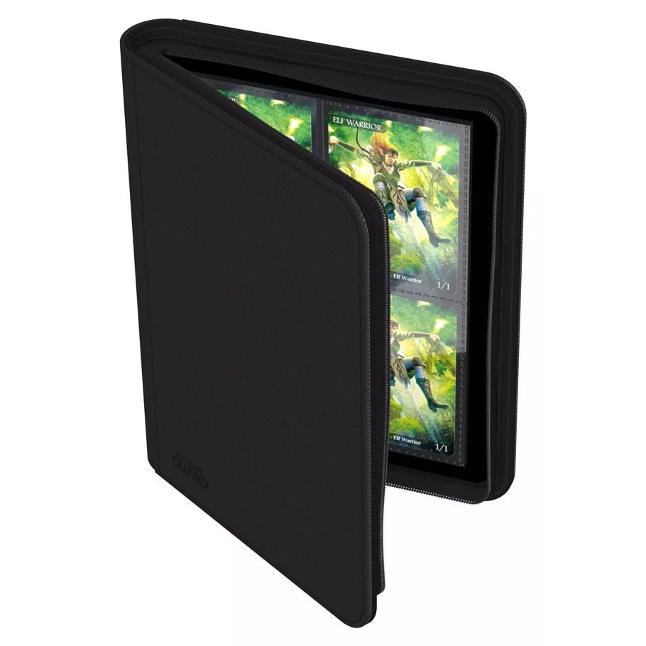 Ultimate Guard: 4-Pocket: ZipFolio: XenoSkin: Black