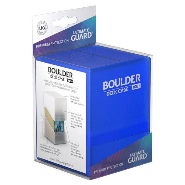 Ultimate Guard: Deck Box: Boulder: 100+: Sapphire