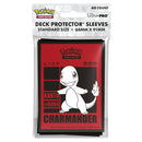 Ultra PRO: Standard 65ct Sleeves - Pokemon (Charmander)
