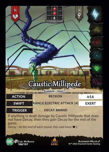 Caustic Millipede (Origins KS)